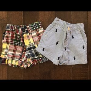 Ralph Lauren shorts. Classic!